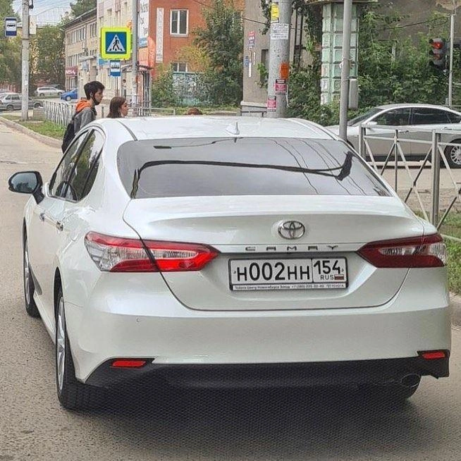 На этой Camry ездит успешный бизнесмен | Источник: Nomerogram.ru