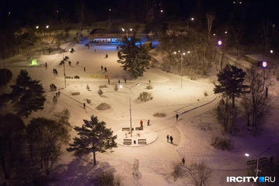 Открытие катка на острове Конном перенесено на понедельник