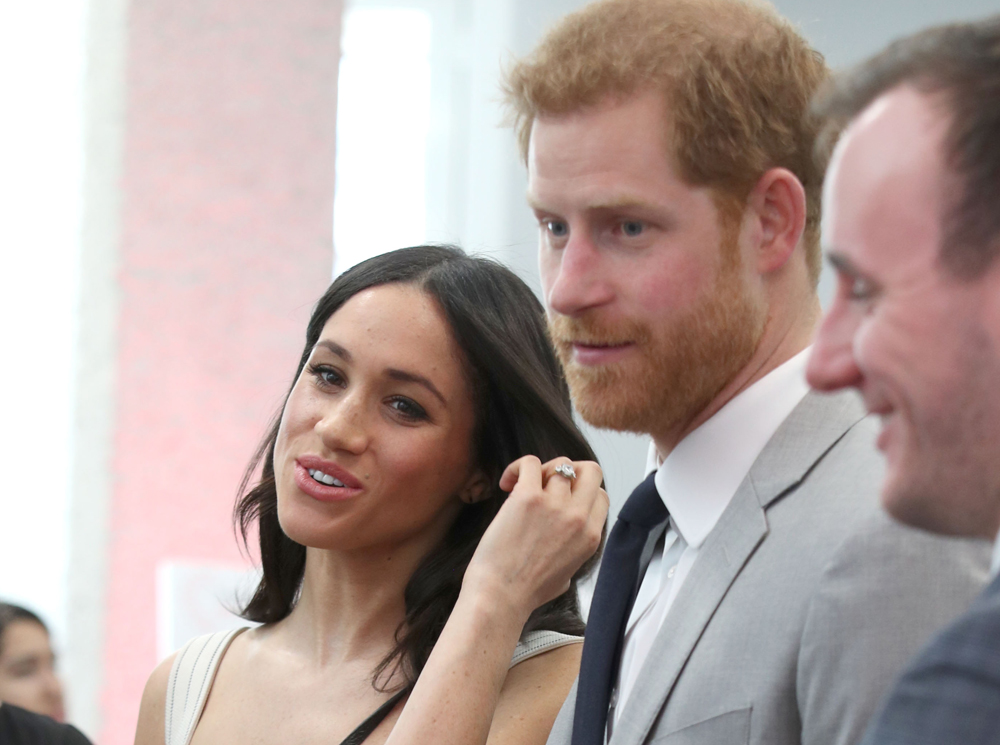 Принц Гарри и Меган Маркл на Молодежном форуме Содружества, 18 апреля 2018 года | marieclaire.ru