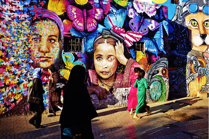 Все краски жизни: как цвета определяют географию и быт Марокко