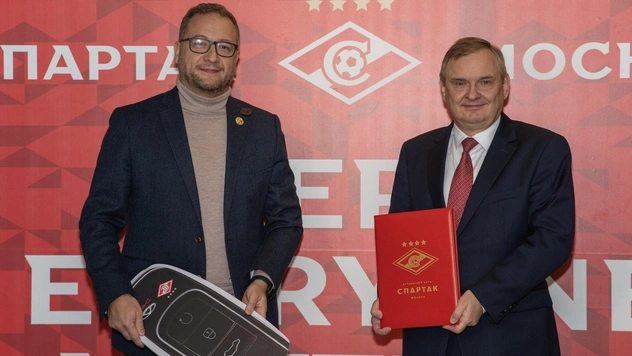 Футболистов «Спартака» подсадили на Chery