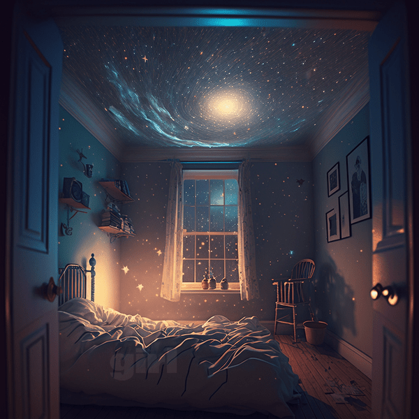 Космос не выходя из дома: крутые ночники, которые сделают на потолке звездное небо ✨
