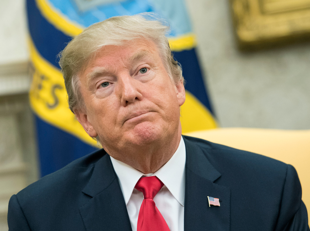 Дональд Трамп, 11 октября 2017 года | marieclaire.ru