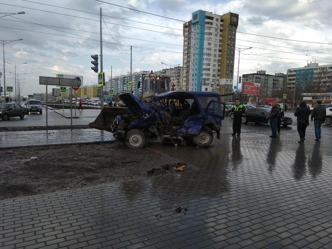 Удар был боковым | Источник: Илья Овсянников