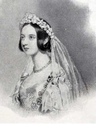 Портрет королевы Виктории – невесты