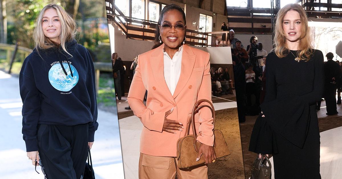 Брежнева и Водянова в первом ряду, лошади на подиуме: шоу Stella McCartney удивило всех