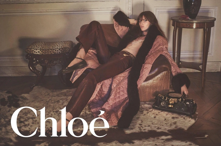 Chloé, зима 2025: декаданс, свобода 1970-х и Грейс Хартцель | Источник: Chloe