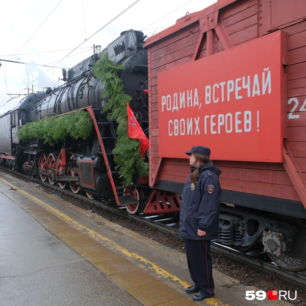 Вагоны поезда эксплуатировались в войну | Источник: Тимофей Калмаков / 59.RU