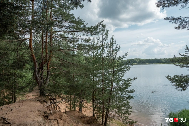 Прогулка вдоль берега&nbsp;— главное удовольствие на Прусовских карьерах | Источник: Александр Куренной / 76.RU