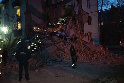 Спасательные работы в Сызрани после обрушения дома