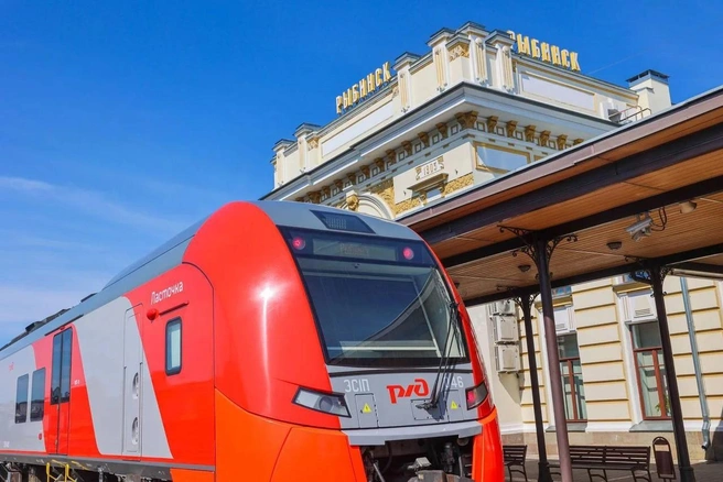 Скоростная «Ласточка» связала Москву и Рыбинск новым прямым маршрутом | Источник: пресс-служба СЖД