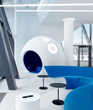 VIP-зал в аэропорту «Гагарин» по проекту VOX Architects