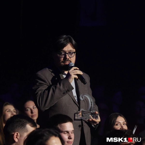 Александр Томасов, ученый; представитель «Робот отбора проб колоний (BIOCAD)» (победитель в номинации «Наука и технологии. Искатели») | Источник: Дмитрий Толстошеев / MSK1.RU