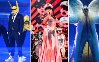 Мужчины в трусах и платье-покрывало: 25 самых безумных образов на «Евровидении»