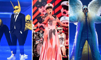 Мужчины в трусах и платье-покрывало: 25 самых безумных образов на «Евровидении»