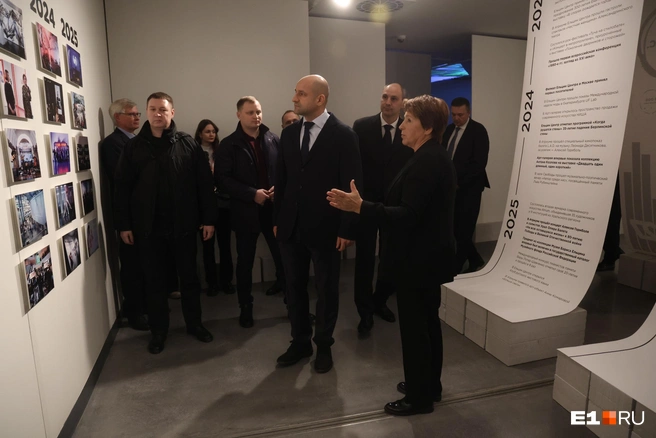 Экскурсию для випов провела Татьяна Юмашева, дочь Бориса Ельцина | Источник: Владислав Лоншаков / E1.RU