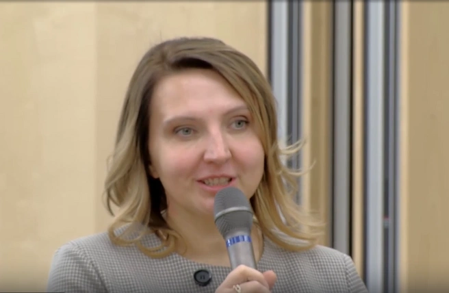 Нижегородка посетила Конгресс молодых ученых и поделилась с президентом впечатлениями | Источник: rutube.ru