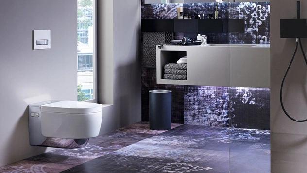Шедевр гигиены AquaClean — ультрамодная новинка от Geberit