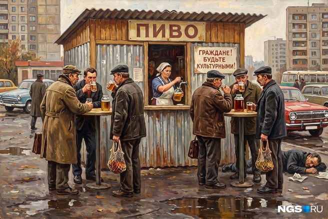 Выпить пива после работы в какой-то момент стало нетривиальной задачей | Источник: Юрий Орлов / NGS.RU