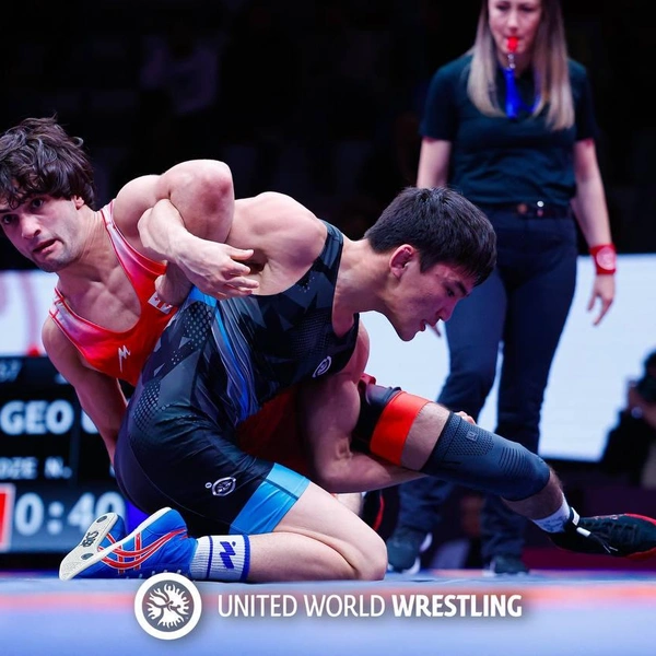 Лев Павлов и Ника Зангаладзе | Источник: United World Wrestling