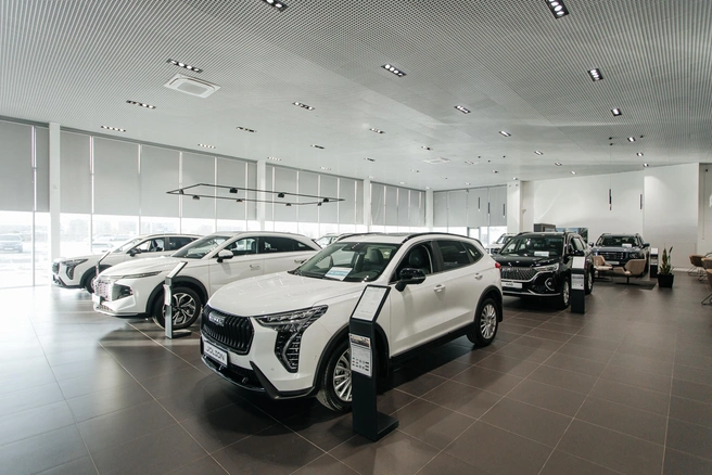 В лизинг можно взять один из таких кроссоверов | Источник: Haval City Чита