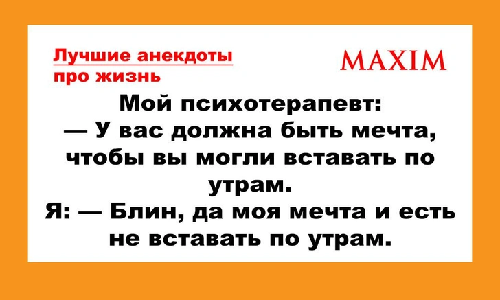 Анекдоты про жизнь в России | maximonline.ru