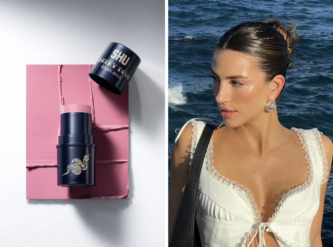Бьюти-находка дня: румяна в стике от Shu для свежего и естественного макияжа | marieclaire.ru