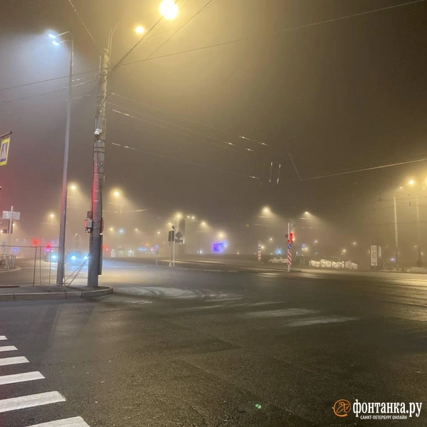 у станции метро «Приморская» | Источник: читатель «Фонтанки» Гриша