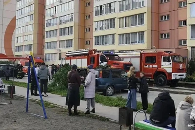 Ребенок пострадал при пожаре на Петухова