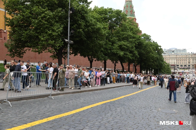 Очередь в Мавзолей | Источник: Татьяна Спиридонова / MSK1.RU