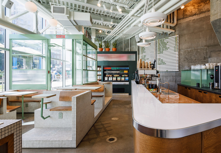 Маленькое дизайнерское кафе Melk в Монреале (фото 0)