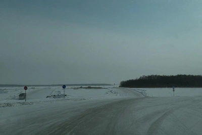 Суд изъял микроавтобус за опасную переправу по льду