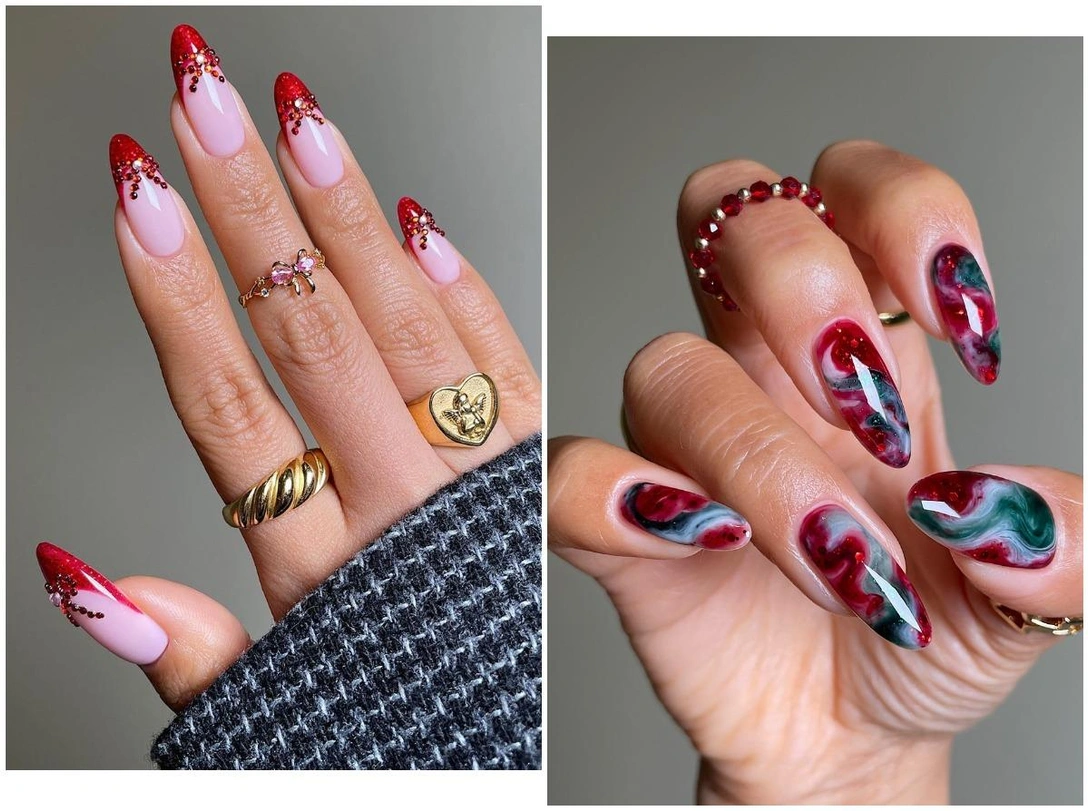 Маникюр на Новый год 2025: 20 дизайнов, которые исполнят все желания | marieclaire.ru