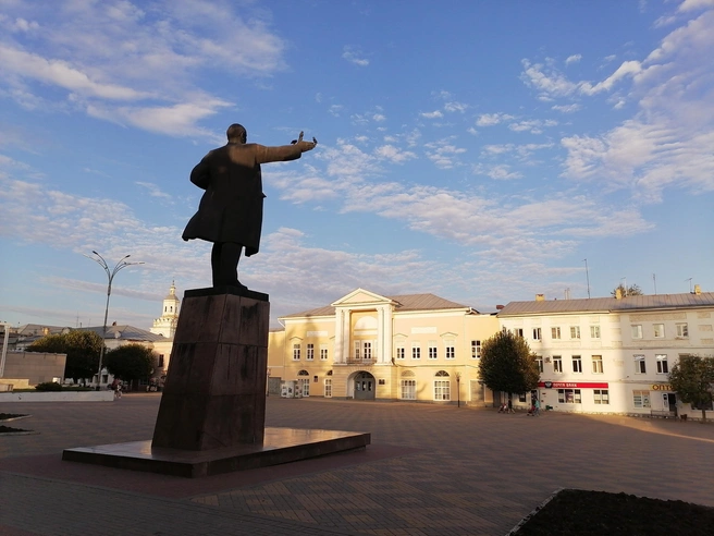 Площадь Ленина в Ельце | Источник: Андрей Пашинский / voronezh1.ru/