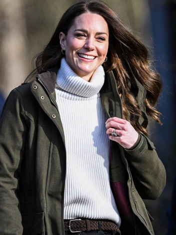 Герцогиня во время визита в Данию, 24 февраля 2022