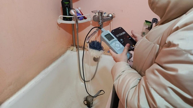 Замеры делали специальным оборудованием | Источник: «Прокуратура Забайкальского края» / Telegram