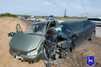 Смертельное ДТП в Тольятти: Lada Kalina врезалась в Kia Rio