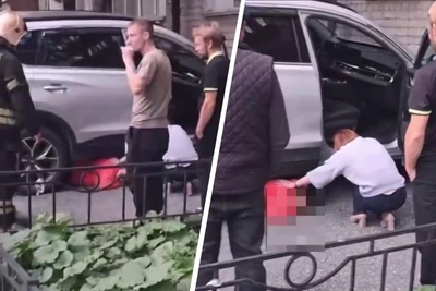 Кроссовер переехал женщину у подъезда в Тюмени