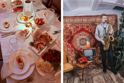 Северодвинцы возродили советский Новый год для вечеринки