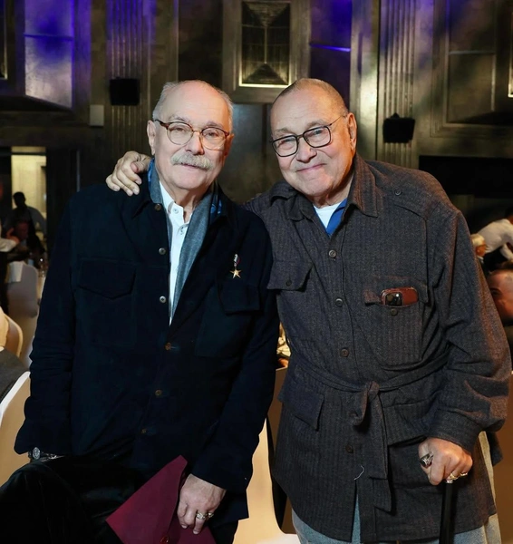 Никита Михалков и Андрей Кончаловский