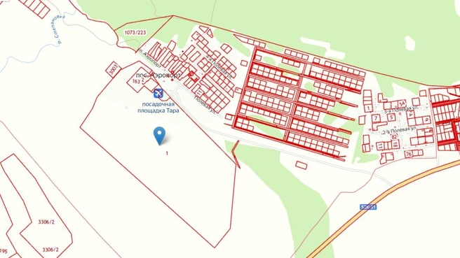 Поле находится здесь | Источник: ik14map.roscadastres.com