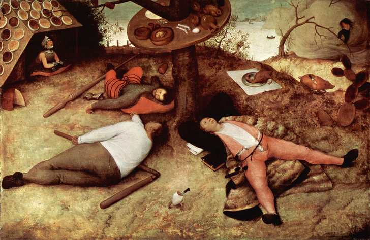 «Страна лентяев»: 10 зашифрованных деталей картины Питера Брейгеля