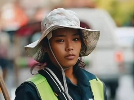 Российский фотограф снял в Бангкоке девушку-дворника и сделал из нее тайскую Золушку: мать-одиночка стала звездой Сети