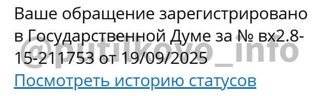 Источник: Путилково Инфо / T.me