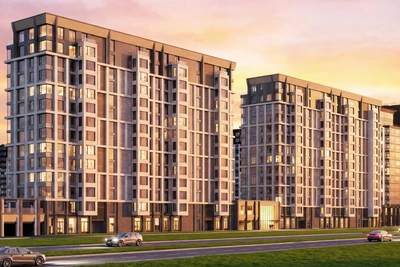 На Охте строят жилой квартал «Легенда» высокого сегмента
