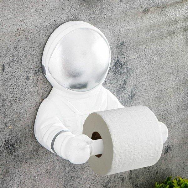 Держатель для туалетной бумаги «Космонавт»