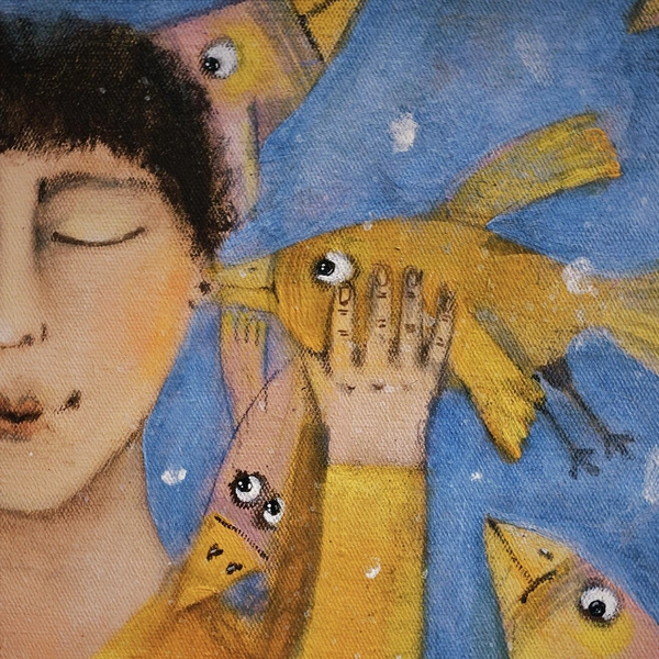 В образах, изображенных на картинах, много метафоричности | Источник: Екатерина Витвинова