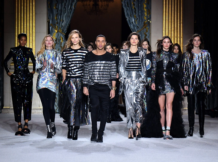 Что мы будем носить в 2050 году: версия Оливье Рустена в Balmain FW18-19