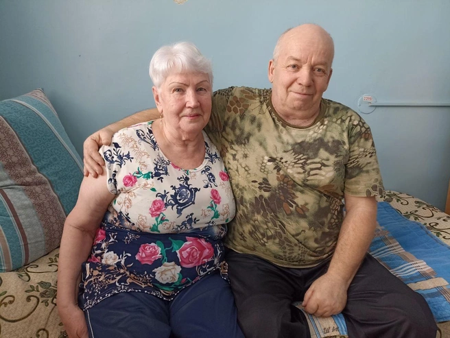 Пара вместе 16 лет | Источник: Юлия Лещинская / Таврический дом-интернат