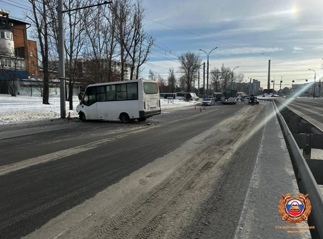 Глава СК поручил возбудить уголовное дело по ДТП с маршруткой в Иркутске — пострадало 6 человек | Источник: ГУ МВД России по Иркутской области